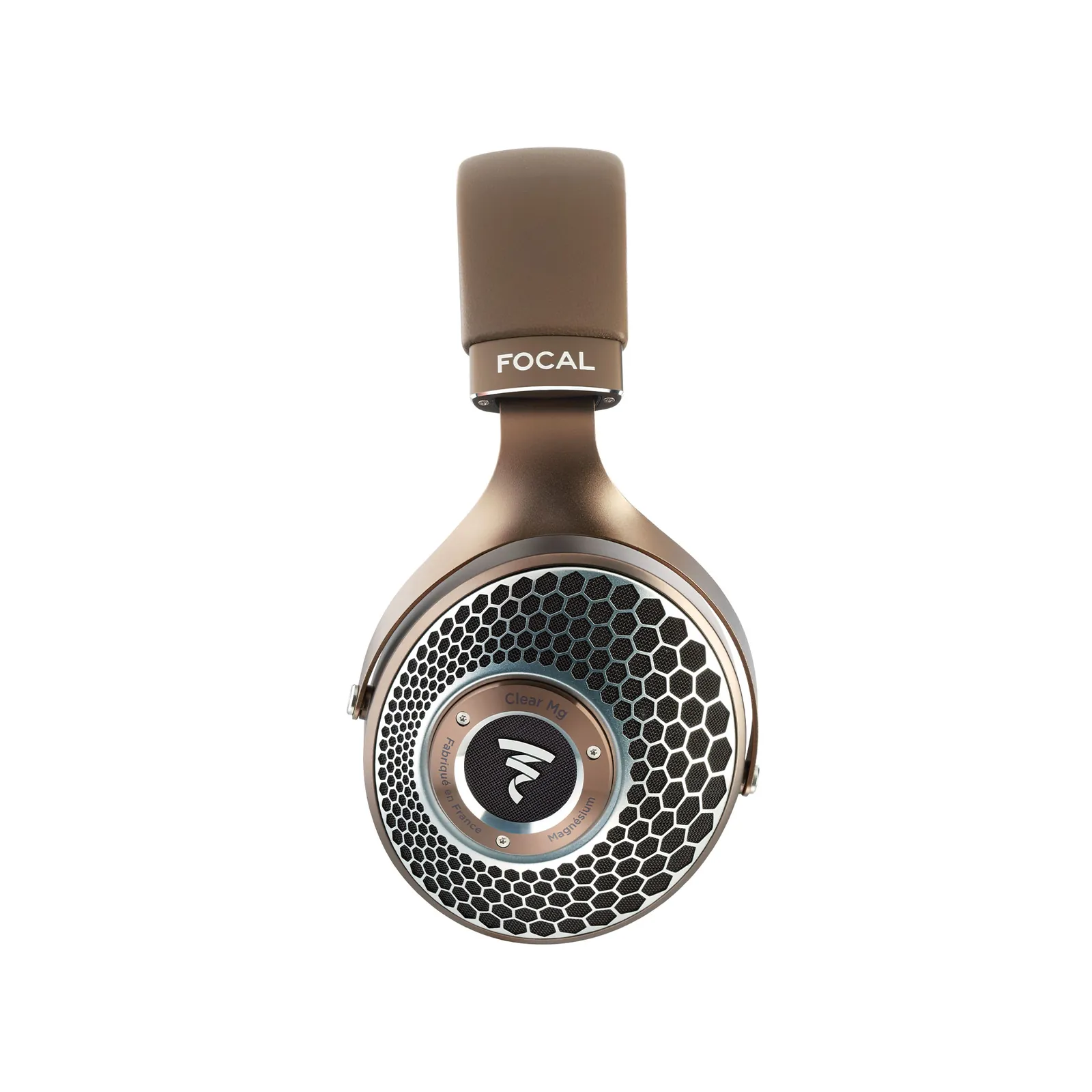 Focal Clear MG, Seitenansicht der perforierten Ohrmuschel